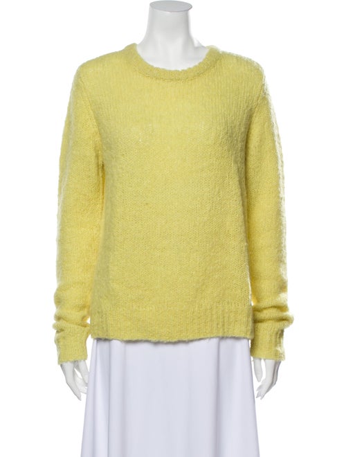 A.l.c. Alpaca Scoop Neck Sweater Yellow