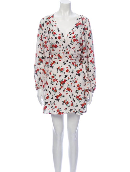 A.l.c. Silk Mini Dress White