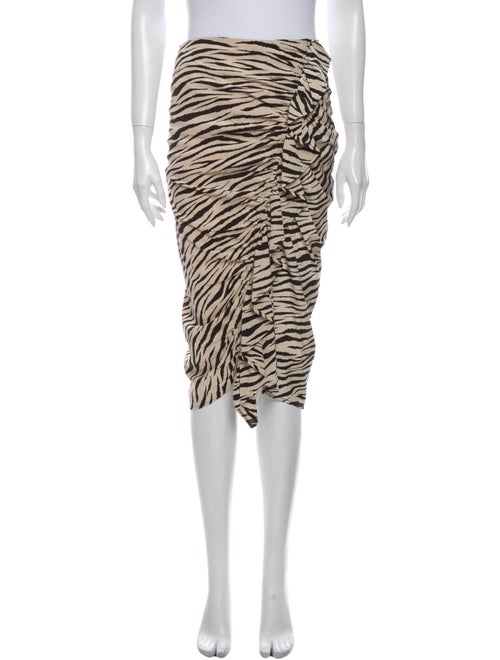 A.l.c. Silk Midi Length Skirt