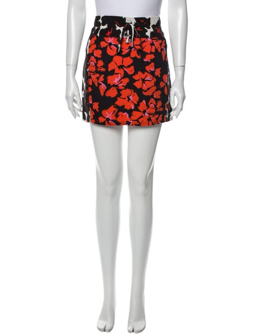A.l.c. Silk Mini Skirt Black