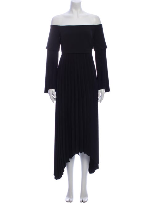 A.l.c. Off-The-Shoulder Long Dress w/ Tags Black