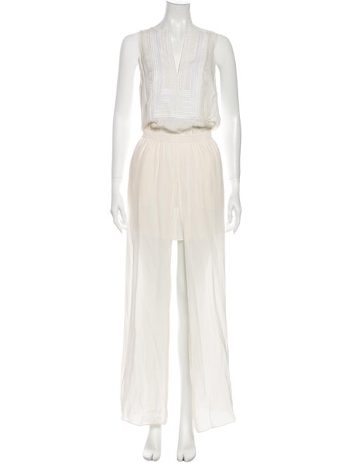 A.l.c. Silk Long Dress White