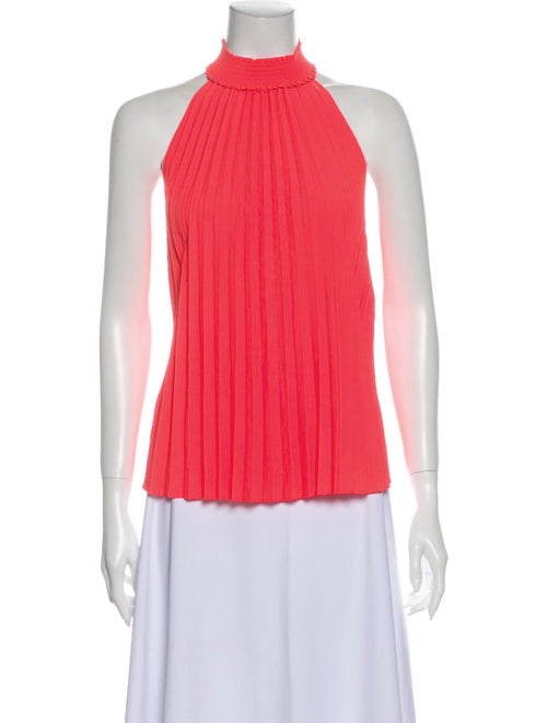 A.l.c. Halterneck Sleeveless Blouse Orange
