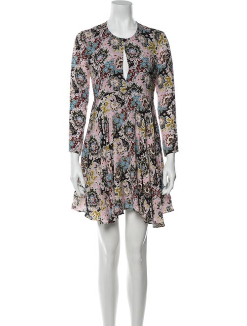 A.l.c. Silk Mini Dress Pink