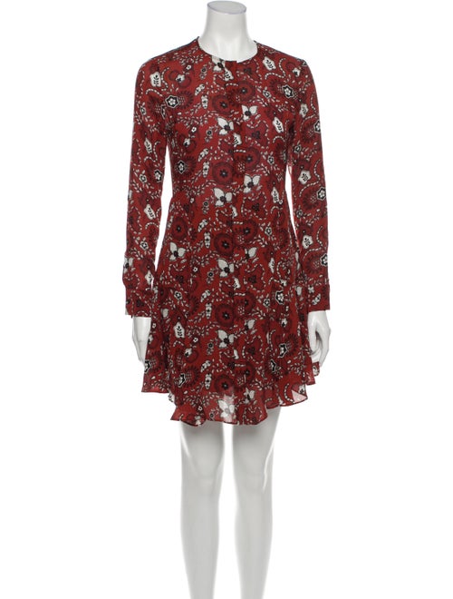 A.l.c. Silk Mini Dress Black