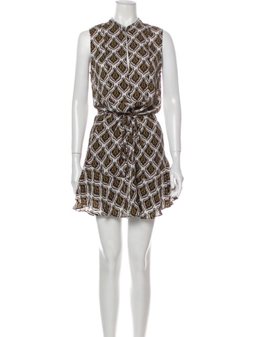 A.l.c. Silk Mini Dress White