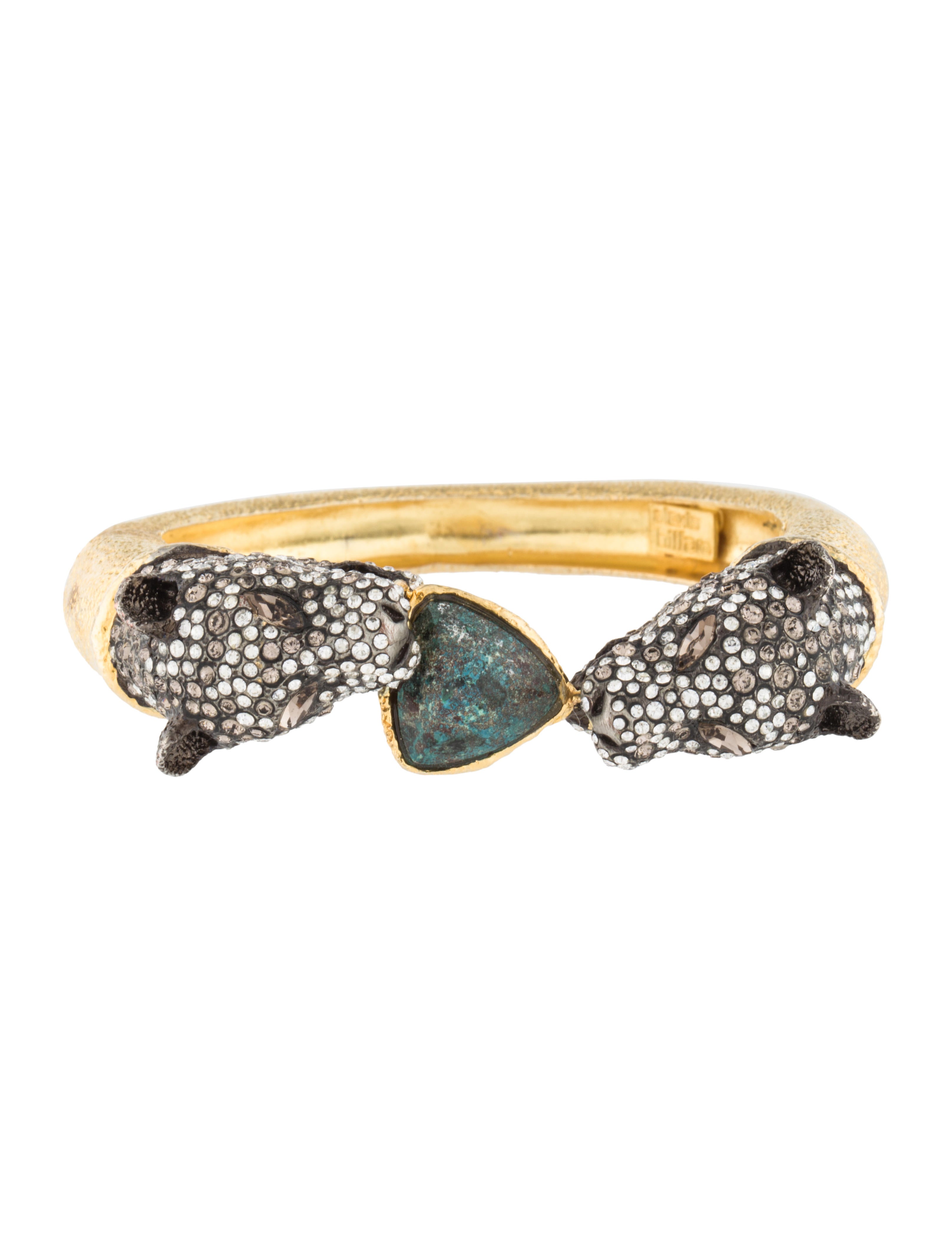 Alexis Bittar Crystal Panther Bracelet Bracelets Wa532531 The Crystal Panther Bracelet