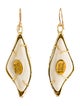 Alexis Bittar Lucite & Crystal Butterfly Wing Drop Earrings
