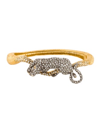 Alexis Bittar Siyabona Sunset Panther Hinge Bracelet