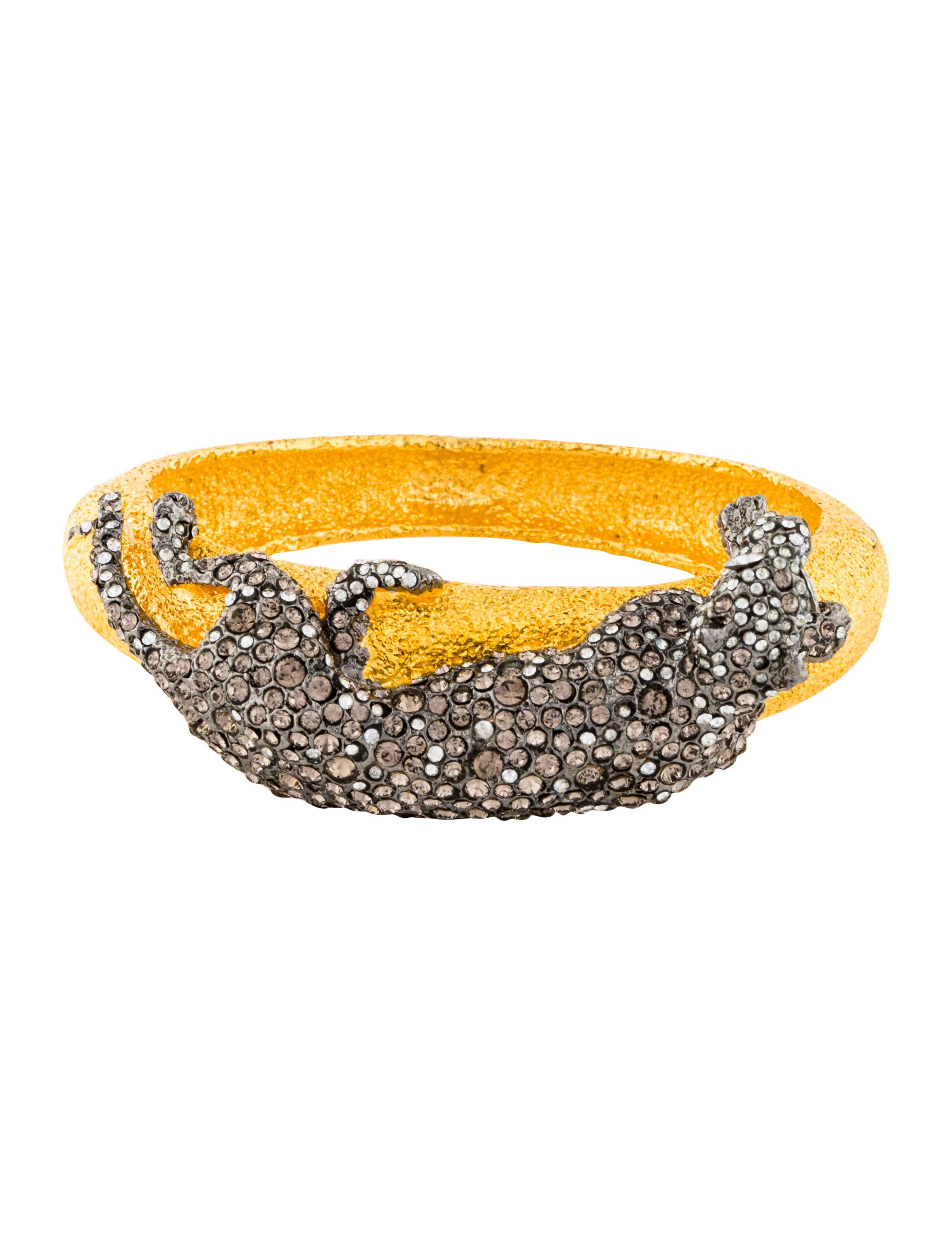 Alexis Bittar Crystal Siyabona Panther Bracelet Bracelets Crystal Siyabona Panther Bracelet