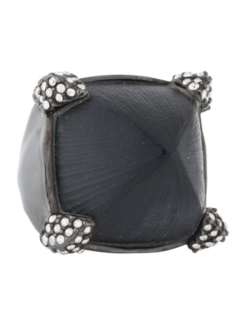 Alexis Bittar Mod Pavé-Pronged Lucite Ring