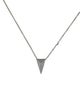 Alexis Bittar Pyramid Stud Pendant Necklace