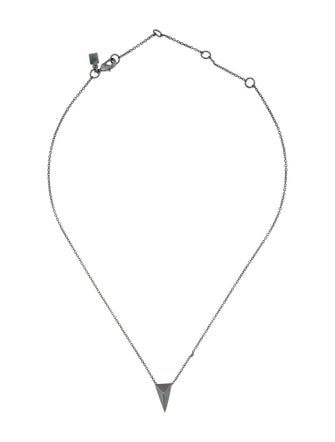 Alexis Bittar Pyramid Stud Pendant Necklace