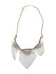 Alexis Bittar Lucite & Crystal Collar Necklace