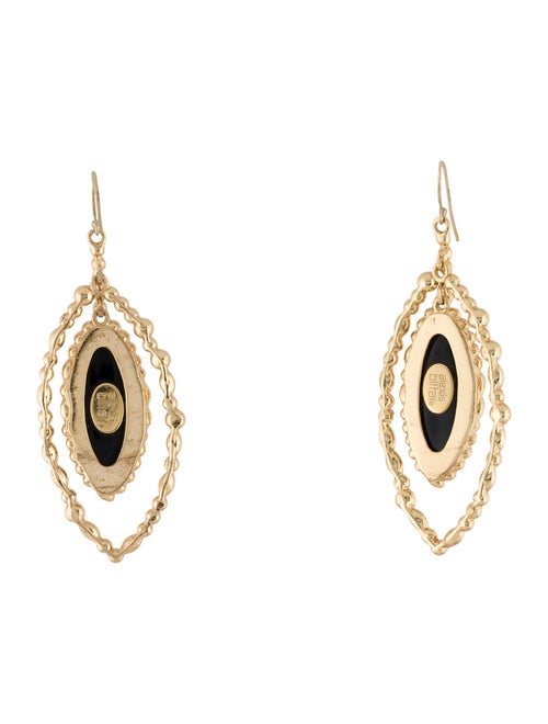 Alexis Bittar Lucite & Crystal Drop Earrings