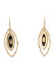 Alexis Bittar Lucite & Crystal Drop Earrings
