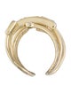 Alexis Bittar Crystal Stacked Open Band Ring