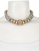 Alexis Bittar Faux Pearl, Crystal & Lucite Bead Necklace