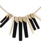 Alexis Bittar Crystal & Lucite Collar Necklace