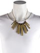 Alexis Bittar Crystal & Lucite Collar Necklace
