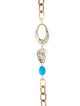 Alexis Bittar Mesh & Hammered Link Necklace