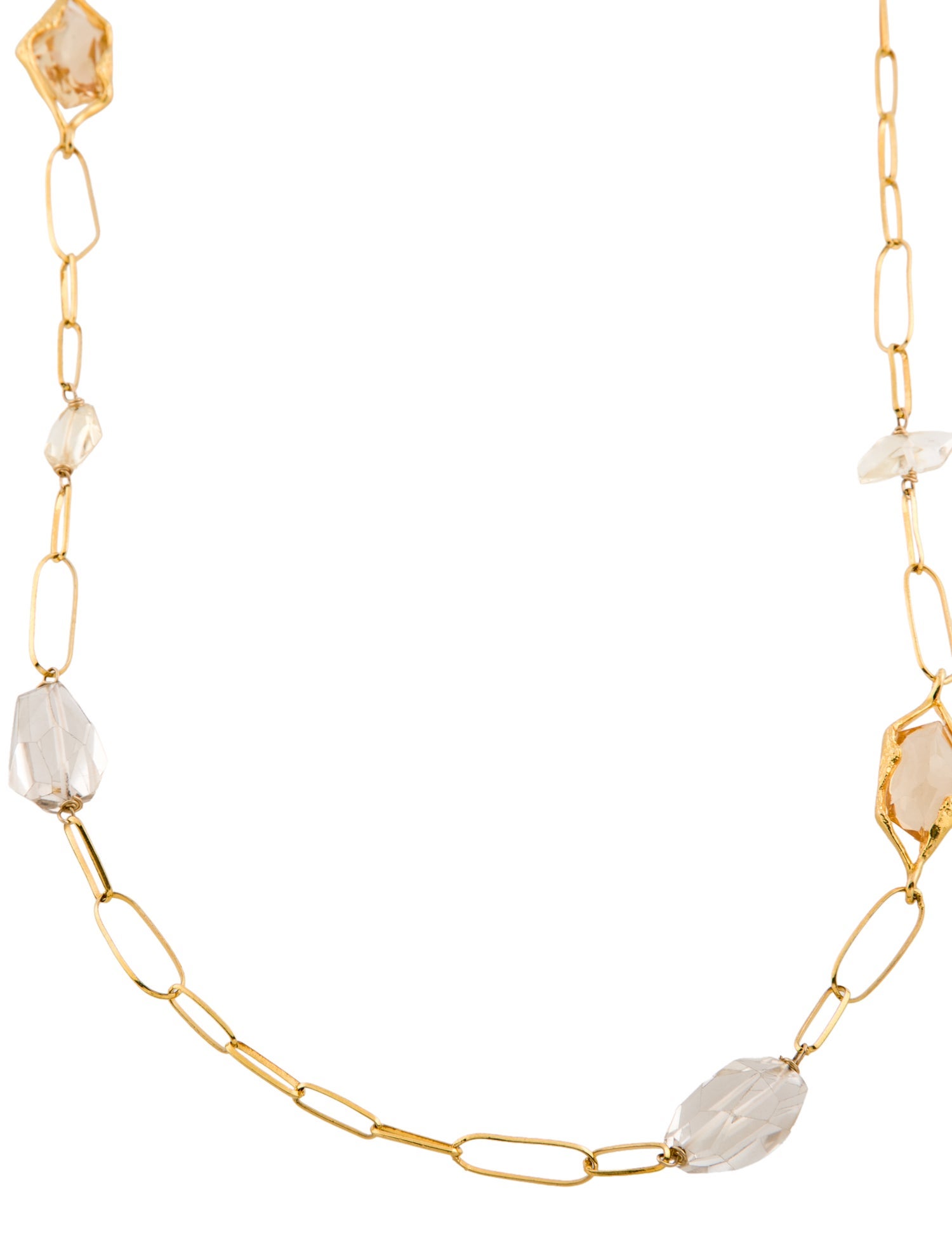 Alexis Bittar Lucite Station Necklace