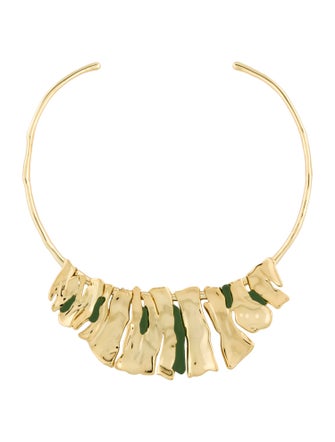 Alexis Bittar Enamel Memphis Collar Necklace