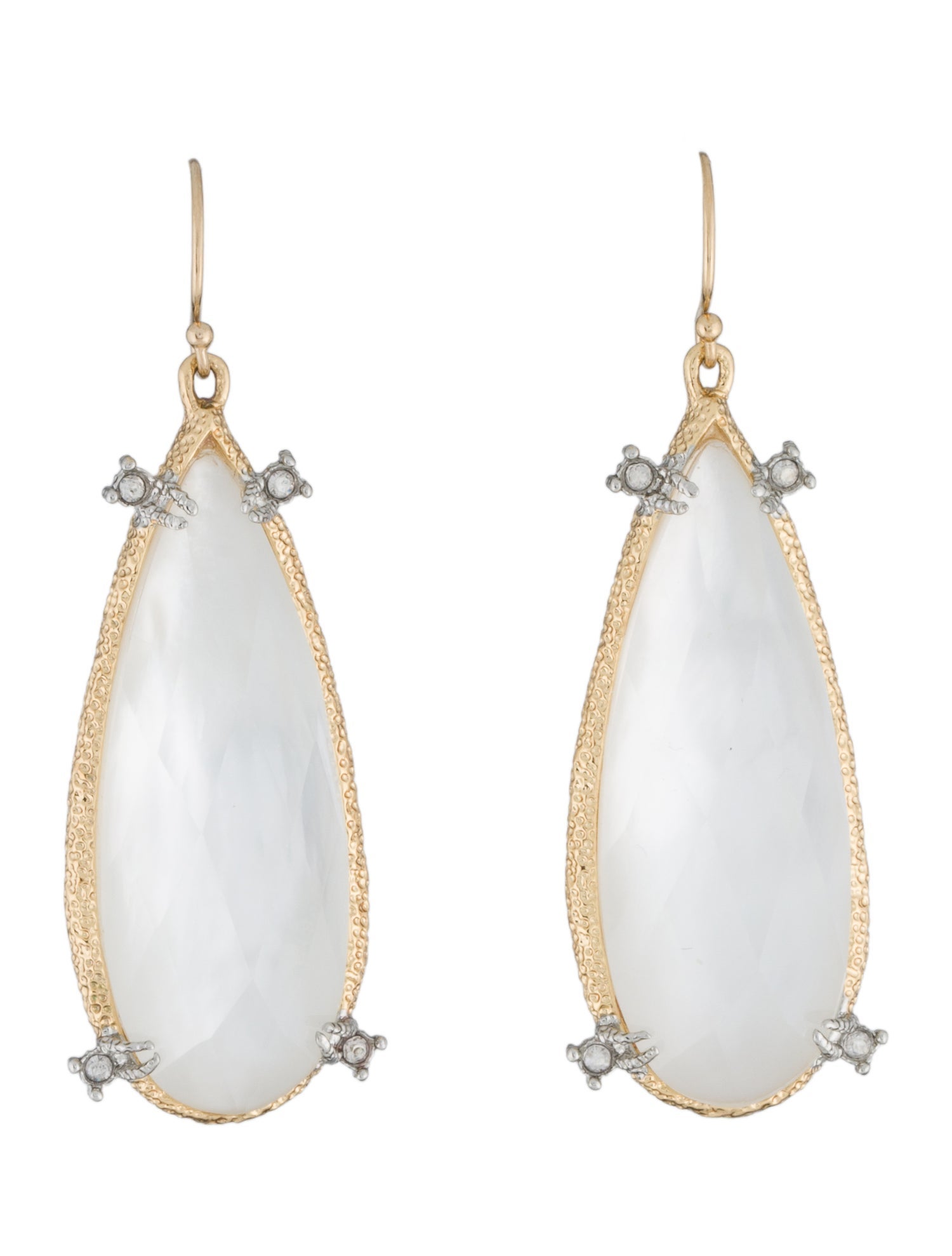 Alexis Bittar Mother Of Pearl Drop Earrings