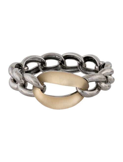 Alexis Bittar Lucite Link Hinge Bangle Bracelet