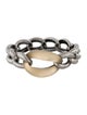 Alexis Bittar Lucite Link Hinge Bangle Bracelet