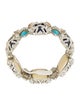 Alexis Bittar Crystal, Lucite & Multistone Bangle Bracelet