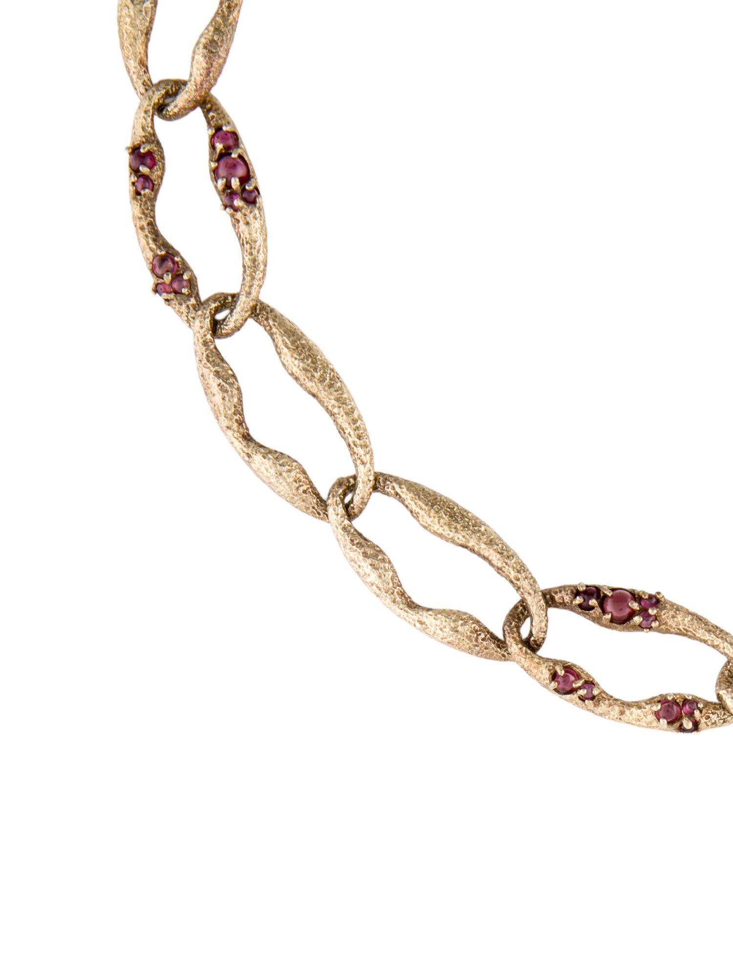 Alexis Bittar Textured Link Necklace