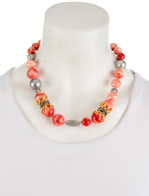 Alexis Bittar Elements Crown Station Necklace