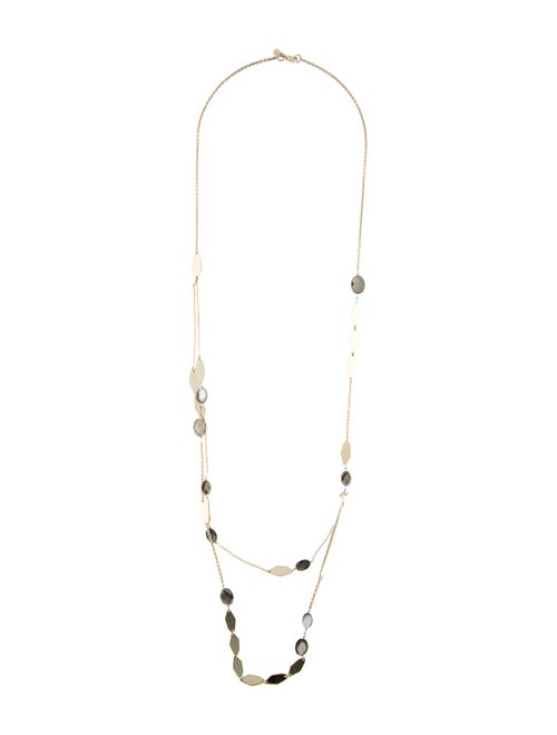 Alexis Bittar Lucite Double Strand Necklace