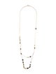 Alexis Bittar Lucite Double Strand Necklace