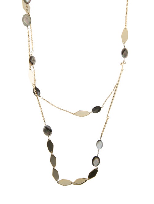Alexis Bittar Lucite Double Strand Necklace