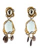 Alexis Bittar Crystal Encrusted & Multistone Drop Earrings