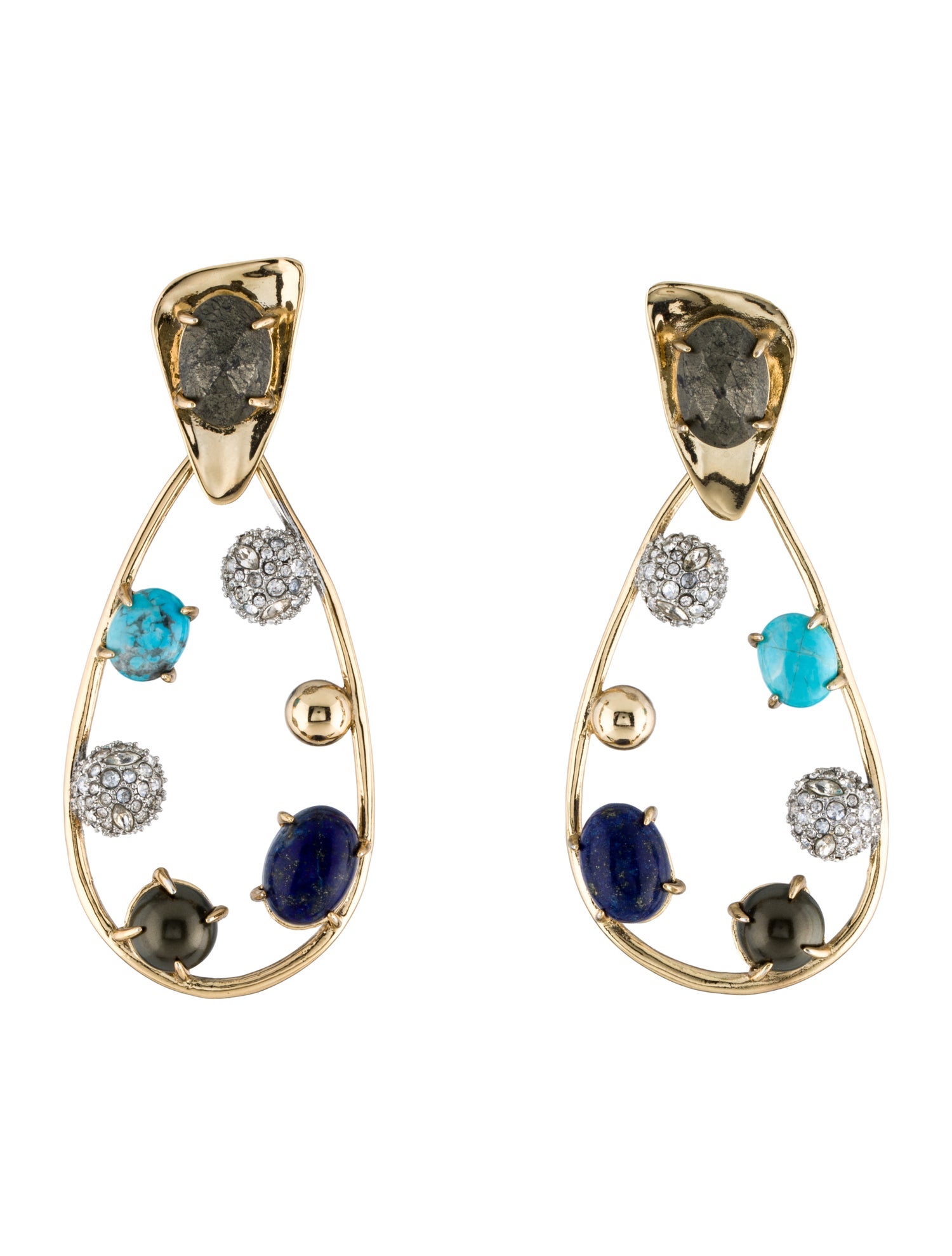 Alexis Bittar Modernist Drop Earrings
