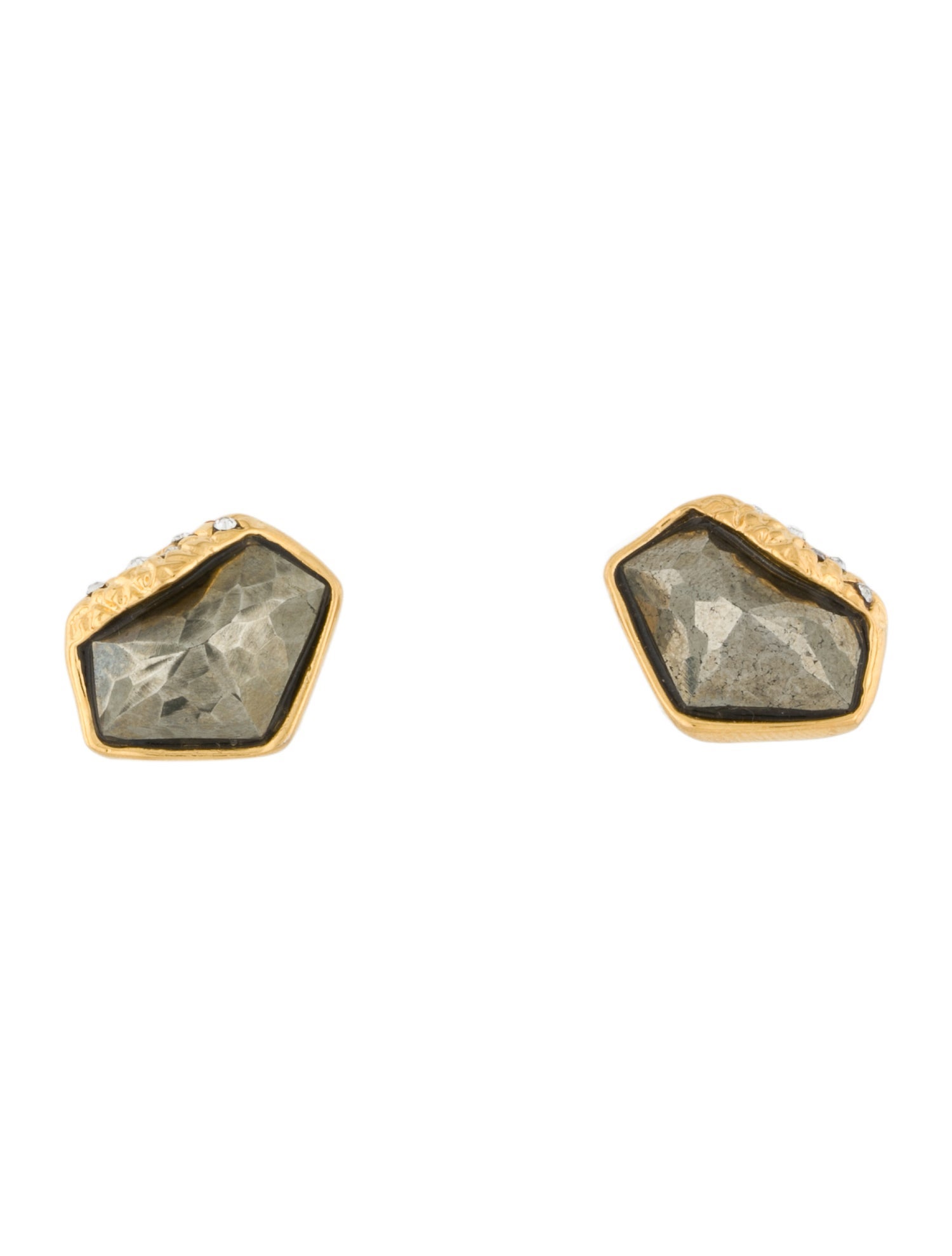 Alexis Bittar Crystal Stud Earrings