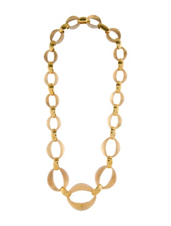 Alexis Bittar Lucite Link Necklace