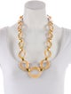 Alexis Bittar Lucite Link Necklace