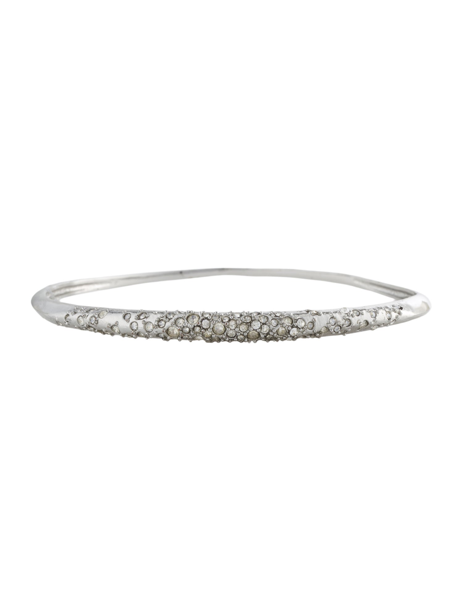 Alexis Bittar Crystal Encrusted Bangle Bracelet