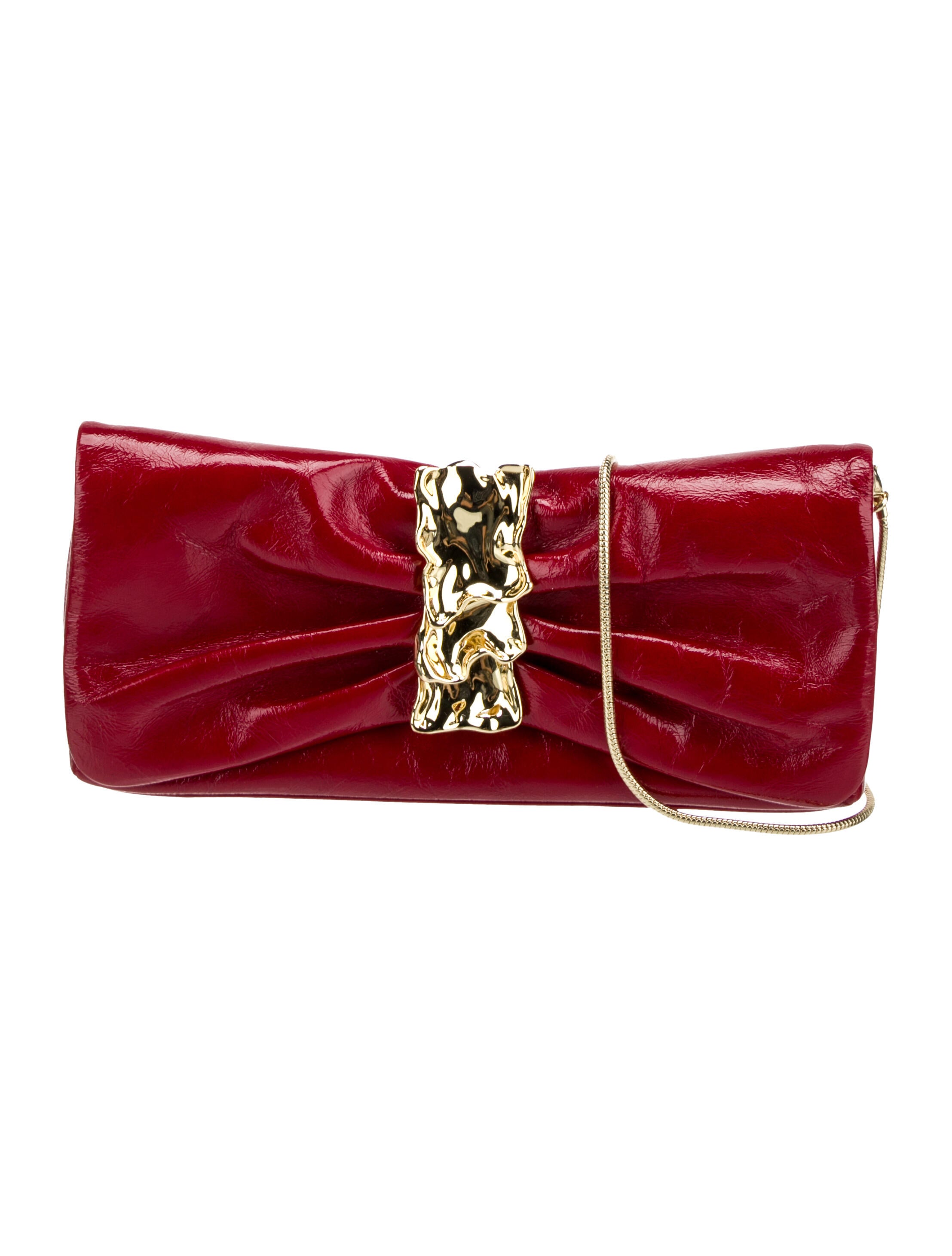 Alexis Bittar Patent Leather Clutch