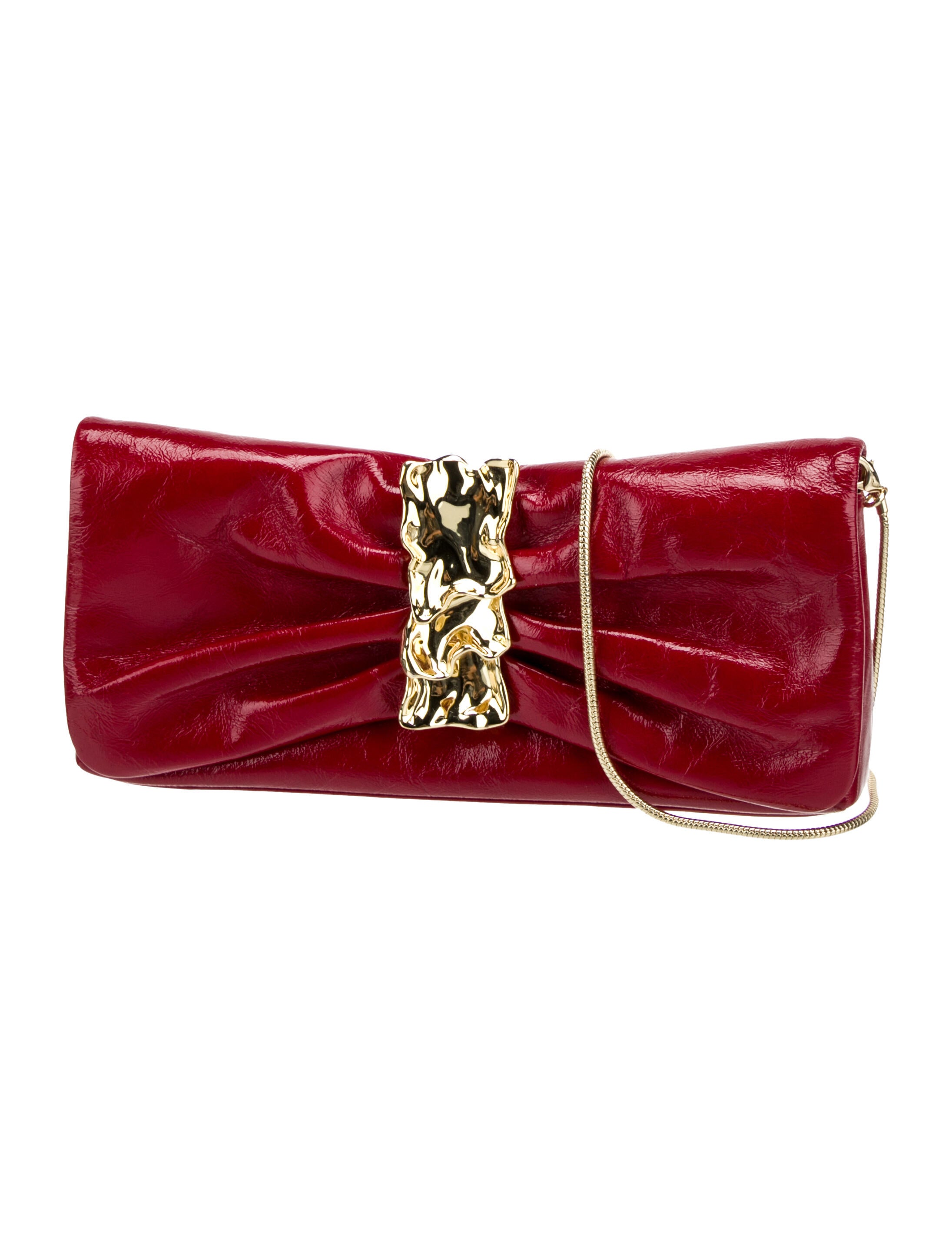 Alexis Bittar Patent Leather Clutch