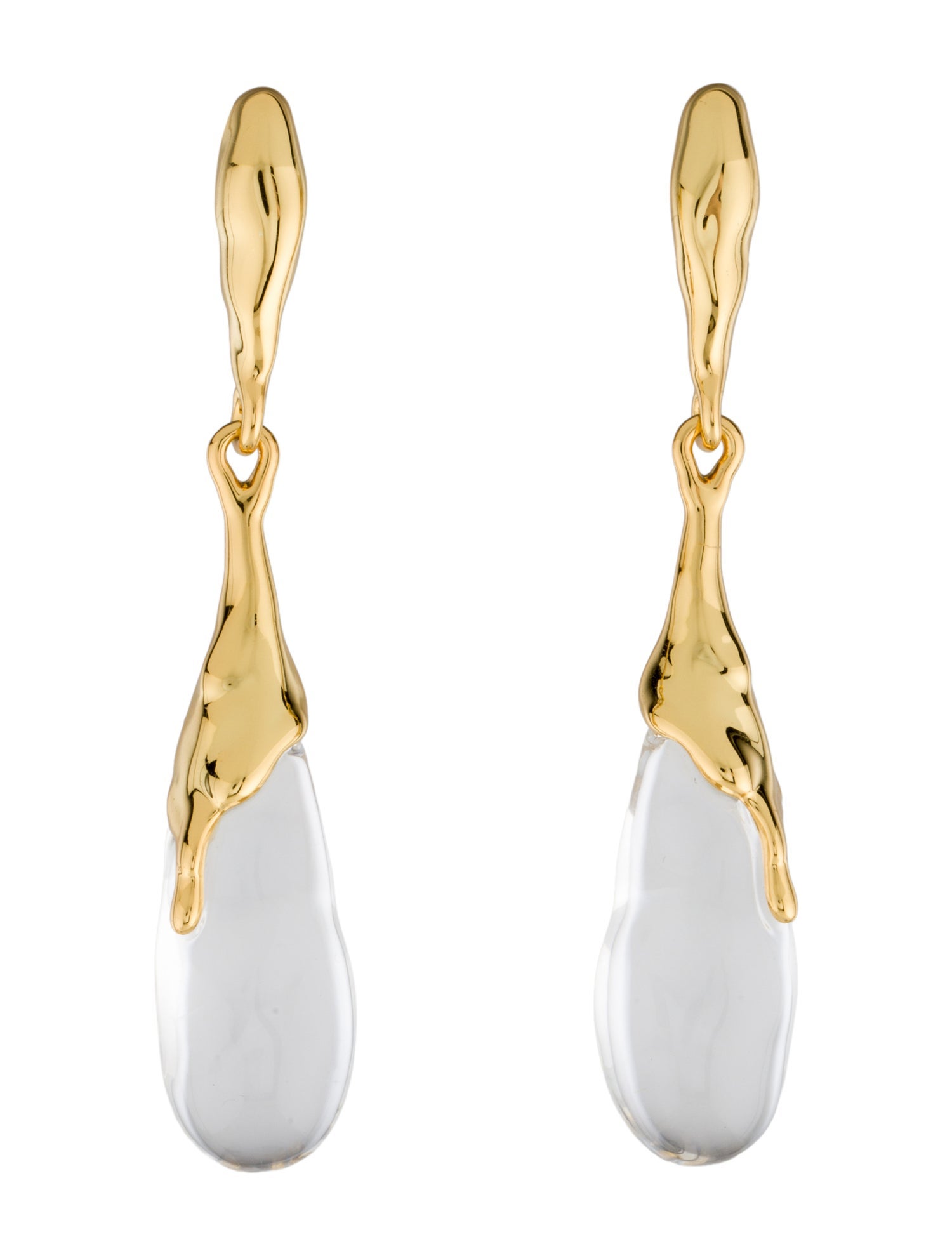 Louis Vuitton Chérie Cherry Drop Earrings - Gold-Tone Metal