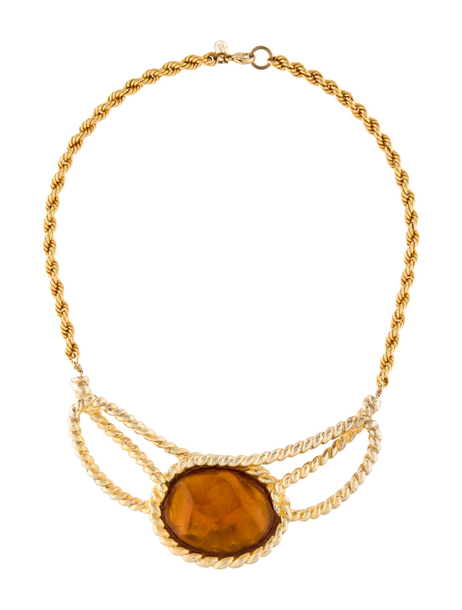 Alexis Bittar Glass Rope Collar Necklace