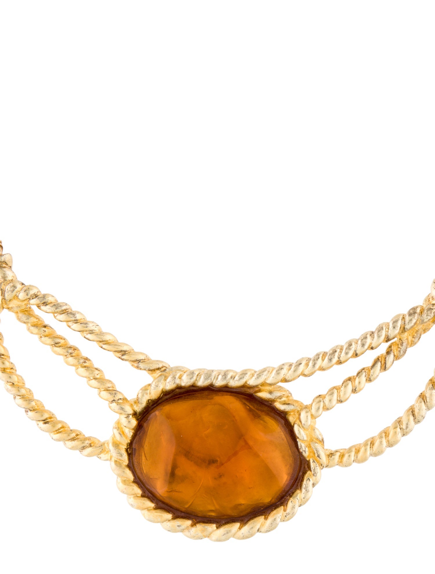 Alexis Bittar Glass Rope Collar Necklace