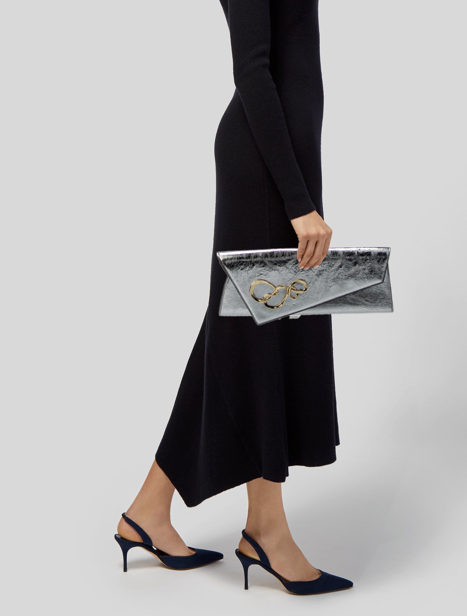 Alexis Bittar Patent Leather Clutch