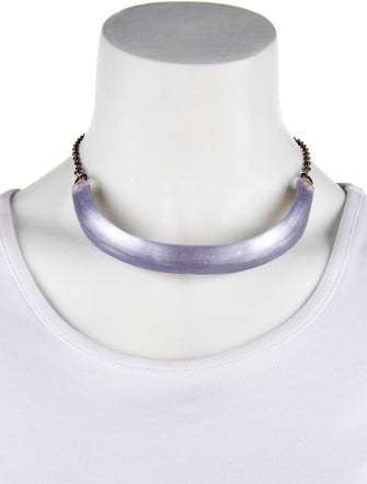 Alexis Bittar Lucite Choker Necklace