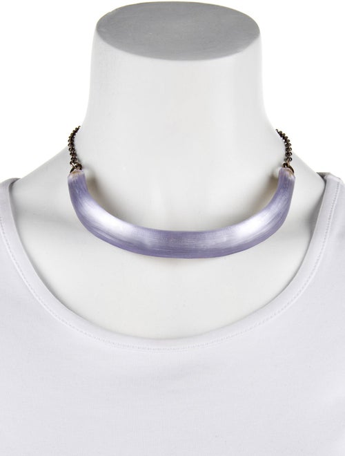 Alexis Bittar Lucite Choker Necklace
